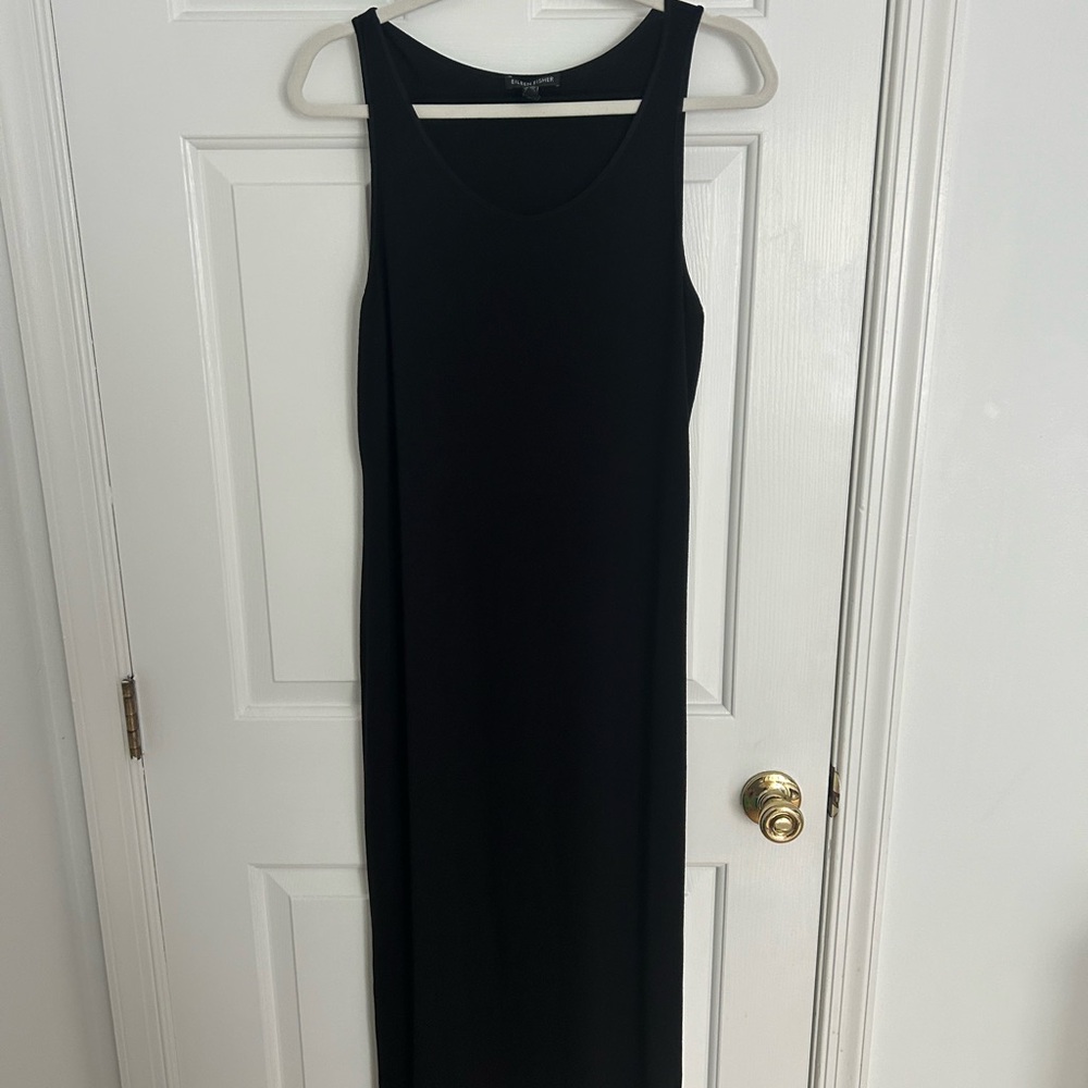 Eileen Fisher jersey material maxi dress size M